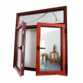 European standards thermal break double laminated glazed swing opening casement window hopo aluminum window